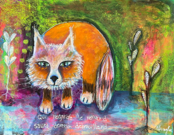 Qui regarde le renard saura devenir débrouillard!